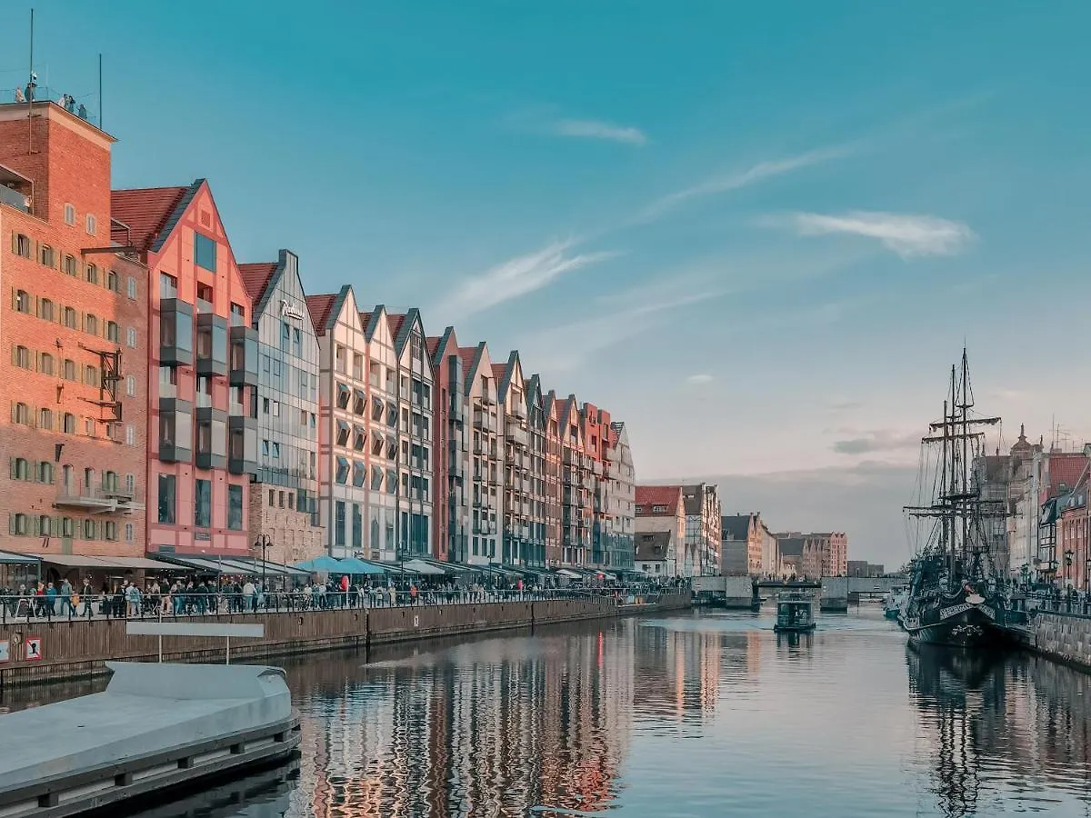Lägenhet Rent Like Home - Deo Plaza Wyspa Spichrzow Gdańsk