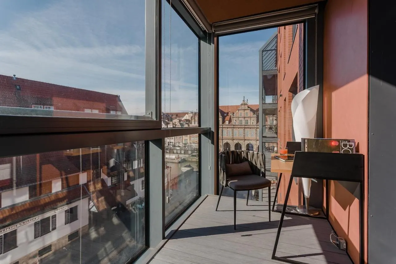 Lägenhet Rent Like Home - Deo Plaza Wyspa Spichrzow Gdańsk